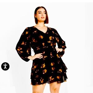 NWT City Chic Size 16 Mackenzie Dress